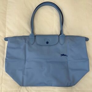 Longchamp Blue Tote Bag